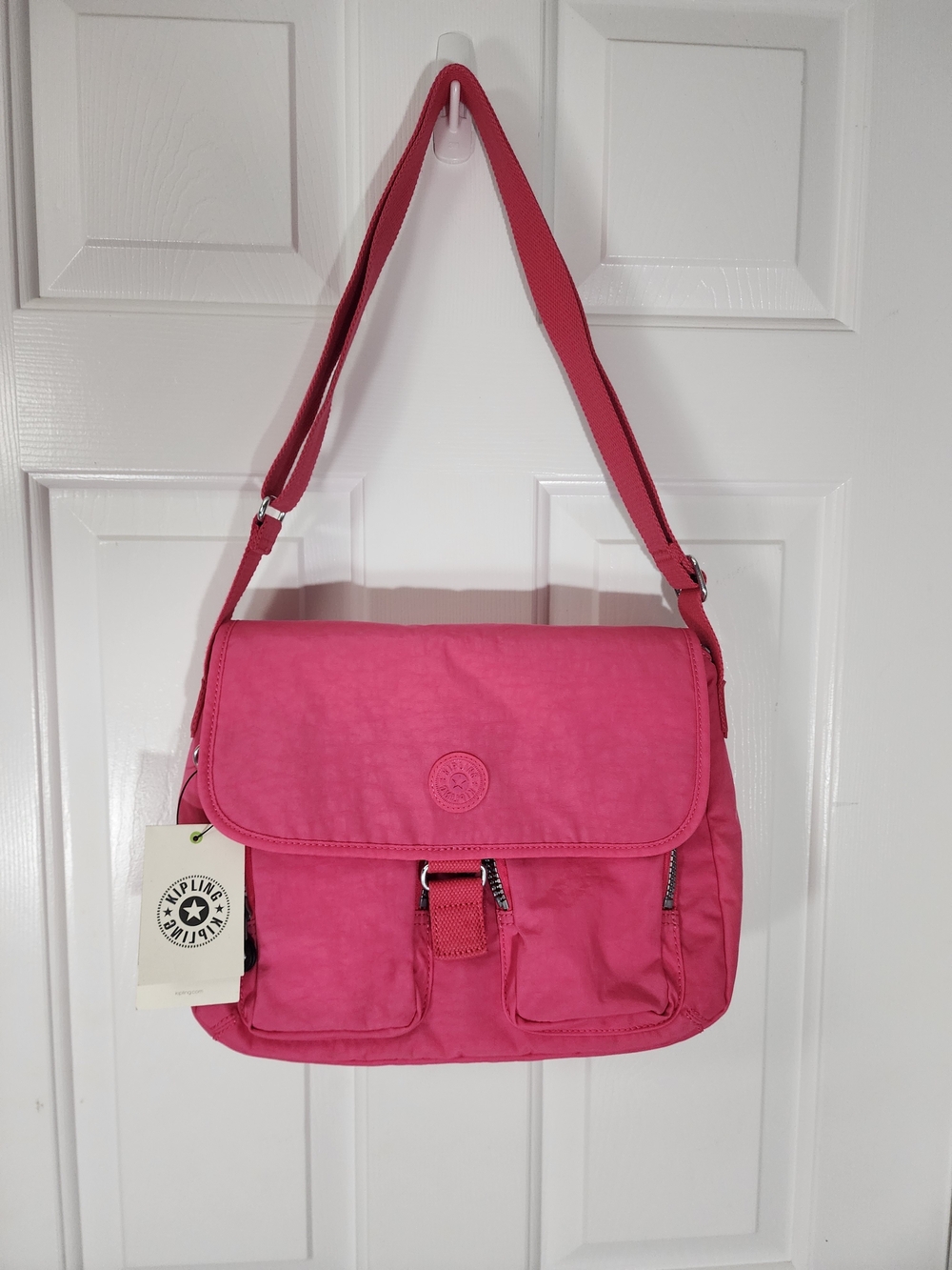 NW-Kipling New Rita Shy-Hydrandea Flap Messenger Shoulder Bag No Monkey